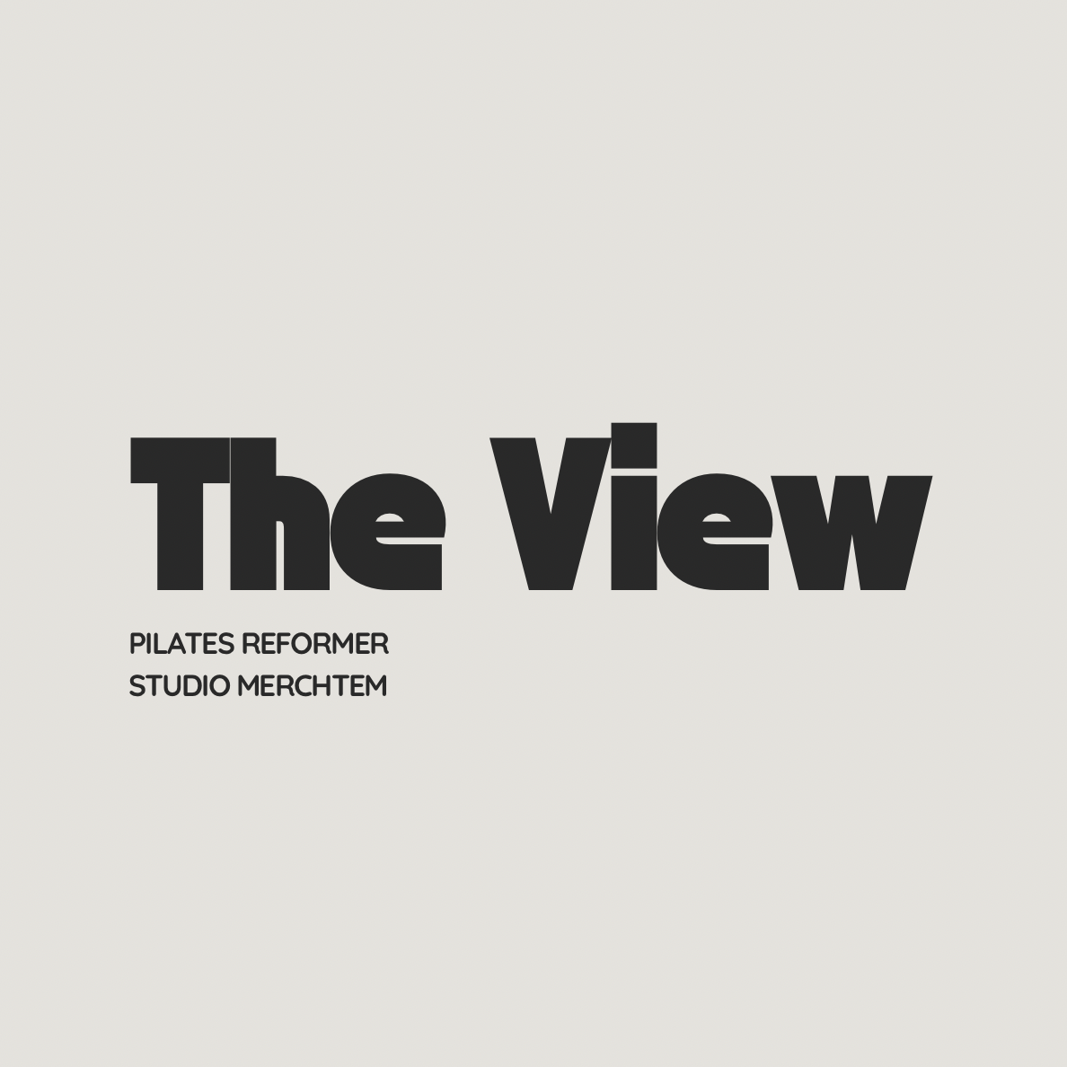 the view reformer pilate studio de sport